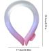 Neck Cooler Ice Rings Effective Hot Weather Neck Wraps - Wearable Ice Cooling Neck Tubes Hands- Neck Bands Coolers Ice Rings Neck Coolers for Hot Weather Aezon Hot Pink - Buy Online on GoSupps.com