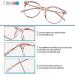 Firmoo Blue Light Blocking Glasses - Anti Glare Eyestrain Computer Gaming Glasses for Women Men, Blue Blocker Non Prescription Eyeglasses Rosa 0.0x - Buy Online on GoSupps.com