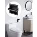 Recessed Toilet Paper Holder Wall Toilet Paper Holder Brushed Nickel Recessed Toilet Tissue Holder Includes Rear Mounting Bracket Black - Buy Online on GoSupps.com