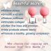 Glass Facial Cupping Set - 2 Piece Silicone Vacuum Suction Cups for Face, Back, Shoulder - Pink - Buy Online on GoSupps.com