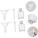 minkissy 2 Sets Perfume Bottle Perfume Pipette and Funnel Perfume Container Spray Diy Perfume Funnels Dispensing Funnels Mini Empty Perfume Sample Vials Glass Travel Dispenser - Buy Online on GoSupps.com
