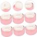 Toddmomy Baby Powder Set - 12 Pcs Body Powder Puff Box with Pink Synthetic Sponge - Compact Child-Friendly Plastic Containers - 8x6cmx2pcs Pinkx2pcs - Buy Online on GoSupps.com