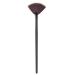 New Single Makeup Brush Blending/Contour/Cheek Blusher Powder Sector Makeup Brush Soft Fan Brush Foundation Brushes (black) Jasnyfall
