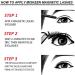 Magnetic Eyelashes Kit with Eyeliner - 5 Pairs, Tweezer, 3D Natural Look, Reusable, Long Lasting, Quick Dry - No Glue Required - MISKEEN - Buy Online on GoSupps.com
