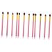 FRCOLOR 12 Pieces Eyeshadow Flash Suit Makeup Pen Foundation Makeup Highlighter Eyebrow Cosmetic Brush Tool Makeup Brush Eye Makeup Brush Set Dropshipping Set Foundation