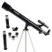 Celestron - PowerSeeker 50AZ Telescope - Manual Alt-Azimuth Telescope for Beginners - Compact and Portable - BONUS Astronomy Software Package - 50mm Aperture, Black, 50AZ Refractor 50AZ Refractor Telescope Only
