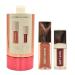 Haus Labs PHD Hybrid Innovation Plumping Lip Glaze Duo - Honey Shimmer Full Size & Persimmon Mini