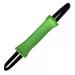 Dongker bite sausage for dogs 30cm dog bite tug toys with two loops tug of tugs and taming for dog training K9 IGP IPO obiedence green (handle with reflex strip)