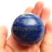 Natural Crystal Rough 1 Piece 40-50mm Natural Lapis Lazuli Crystal Magic Ball Stones - Buy Online on GoSupps.com