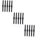 CLISPEED Non-Slip Clothes Hangers 15 Pcs Clothes Rack Tab Child Adjustment Strap Adjustable Trailer Hitch