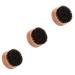3st beard brush for men mustache beards for men beard brushes for dense beard round hairbrush beard brush soft bearded combs for men beard combination protocol travel 5.8x5.4cmx3pcs brown + black 3 pieces