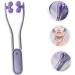 minkissy 2pcs Facial Massager Walker Face Tool The Tools Womens Face Roller Facial Roller Skin Care Roller Beauty Tools Face Sculpting Tool Essentials Miss Scroll Wheel Pmma Purple 27.50X6.80X5.00CMx2pcs Purplex2pcs - Buy Online on GoSupps.com