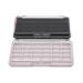 2 pieces 24 grids empty refillable container case make-up pallet for beauty cosmetic lipstick lip balm eyeshadow rouge white black black