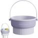 Cosmetic Cleaning Box Portable Cosmetic Tool Washing Bowl Silicon Brush Cleaner Pad 300g Makeup Brush Washing Box Cosmetic Cleaning Mat Scrubber Bowl Pad for Makeup Sponge Powder Puff Brushes Purple - Buy Online on GoSupps.com
