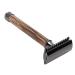 Manueller razor Double edge razor Bamboo handle mustache removal Traditional razor -based shaver for men Bart Women Body Hearrium