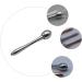 Minkissy Eye Cream Roller Ball Massage Stick - Skin Care Tool for Puffiness Relief & Brightening - 7.8x6cm Silver Eye Massager for Women - Buy Online on GoSupps.com