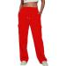 Womens Comfy Gym Sports Jogger Sweatpants Baggy High Waist Trousers Causal Training Yoga Pants Jogging Bottoms Activewear XXL 2077-djufh-red-c - Buy Online on GoSupps.com