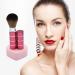 1PC Retractable Powder Brush Travel Nail Dust Brush Portable Face Blush Brush with Cover Red - Buy Online on GoSupps.com