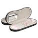 LALAFINA 1 set double-layered glasses case schnapps glasses Outdoor glasses contact lens container double-sided glasses case contact lenses Storage box Double glasses case double layer pink 16x7x5.5cm
