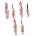 Healvian 6 Pcs Liquid Eyeliner Eyelash Glue Pen Makeup Eyeliner Pen Eyeliner Titanium Oxide