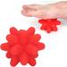 Silicone Massage Ball for Myofascial & Muscle Relaxation - Acupuncture & Deep Tissue Massager - Red Fitness Massage Ball - Buy Online on GoSupps.com