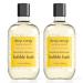 Deep Steep Bubble Bath 17 Ounce (Pack of 2) (Grapefruit Bergamot)