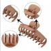 Twievo 8 Pack Large Hair Claw Clips - Matte Square Hair Claws Set for Women and Girls - Strong Hold Jaw Clips in Pink, Cream, Beige, and Black - Buy Online on GoSupps.com