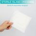 Feeding Tube Adhesive Wound Dressing - 4"x4" Bandage for PEG GJ & Supra-Pubic Incisions | Pack of 10 - Buy Online on GoSupps.com