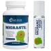 Basic Vigor Migraine Stick & Migrastil Migraine Relief Capsules Bundle