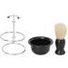 Premium Shaving Bowl & Brush Set - Nylon Brush Stand & Large Capacity for Travel | International Shipping - Buy Online on GoSupps.com