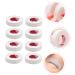 DOITOOL 6rolls Eyelash Tape Lash Extension Tape Lash Pads for Lash Extensions Make up Accessories Makeup Supplies Eyelash Beauty Tools Lifting Belt Miss Polyolefin Film White With Hole - Buy Online on GoSupps.com