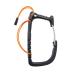 Petzl CARITOOL EVO Tool Holder - Universal Ice Screw Holder Adaptable to Any Harness, for Ice Climbing or Mountaineering Gear Black