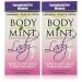 Body Mint Lady for Feminine Deodorant Protection (2 Pack)