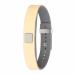Jauarta Anti Fatigue Sports Armband Adjustable Size Anti-Static Negative Ion Silicone Wristband for Sports Khaki