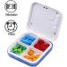 Automatic Pill Dispenser Zeerkeer Electronic Pill Timer-Reminder-Dispenser 5 Times a Day Electronic Timing Portable Daily Drug Storage Box Drug Organizer Case with Reminder (Blue) - Buy Online on GoSupps.com