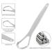 Premium Surgical Stainless Steel Tongue Scraper | Reduce Bad Breath & Enhance Oral Hygiene | 1PC Tongue Cleaner with Case - Buy Online on GoSupps.com