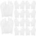 PATKAW Moisturizing Gloves Overnight 12 Pairs Fingerless Cotton Gloves for Dry Hands White Cotton Gloves for Men Women Washable Spa Cotton Inspection Gloves