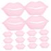 HAKIDZEL 20pcs Exfoliating Lip Masks for Hydration and Repair Portable Lip Care Tools for Smooth Treatment for Dry Skin and Enhancement Random Style