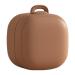 Silicone Pacifier Case Protective Cover - Portable Silicone Pacifier Case Dustproof for Travel Outdoor Brown