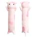 Desdfcer Long Cow Pillow Cute Strawberry Cow Stuffed Soft Long Plushie Long Cow Pillow Stuffed Cow Toys for Birthday Christmas Halloween Kids GiftsHome Car Decoration Pink-47cm