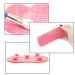 Silicone Makeup Brush Cleaning Pad - Portable Dual Wash-Up Mat for Dry & Wet Cleaning (Pink) - Buy Online on GoSupps.com