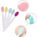 LEEQBCR Silicone Exfoliating Lip Brush Set | Double-sided Face Scrubber for Lip Skin Smoothing - Buy Online on GoSupps.com