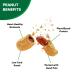 Buy Hampton Farms Jumbo Roasted In-Shell Unsalted Peanuts - 24 oz Bag | All-Natural USA Grown | International Shipping Available - Buy Online on GoSupps.com