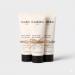 Goodfellow & Co Face Scrub with Lactic Acid & Apricot Oil 4 fl oz Gentle Daily Face Exfoliator for Smooth Skin Mint & Cedar Scent (Bundle of 3)