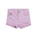 Levi's Kids Roll Up Denim Shorts Baby Girls 3 Years Rose Shadow