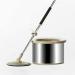 Floor Cleaning Type Flat Mop Dust Mop Hands Free Washing Rotating Flat Lazy Round Flat Single Bucket Home Household One One Single Bucket Lazy Khki