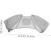 Toddmomy Shoulder Protector Shoulder Strap Brace Double Shoulder Brace Double Shoulder Support Spandex Grey - Buy Online on GoSupps.com