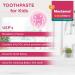 Morisons Baby Dreams Kids Strawberry Flavour Toothpaste 50 gm (Pack of 3) Fluoride Free Sulphate Free & Sugar Free 12M+ - Buy Online on GoSupps.com