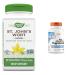 Nature's Way Premium St. John s Wort Herb Promotes A Positive Outlook* 700 mg per Serving & Doctor's Best High Absorption Magnesium Glycinate Lysinate 100% Chelated Non-GMO Vegan Gluten