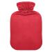 Red hot water bottle with cover hot water bottles for pain relief hot water bottle water bag heating bottles for warming hands 2 l